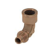 Teceflex Racc Gomito 90 Femm 25x3 4 f Bronzo