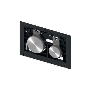 Teceloop Pulsantiera Tasto Cromato Lucido