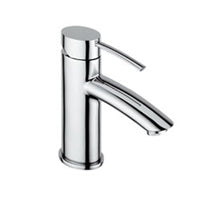 MISCELATORE LAVABO ELLITTICO SCARICO AUTOMATICO 1'1/4 BERRY CROMO