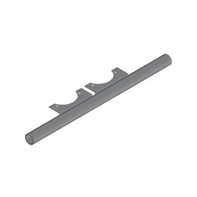 Canali Modulo Prolunga Da 30 Cm Porta 2 Mensole Acciaio Inox Spazzolato