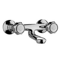 GRUPPO VASCA SENZA DOCCIA DANUBIO CROMO