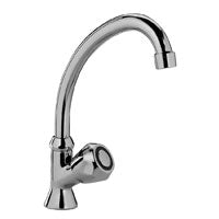 RUBINETTO GIREVOLE 1/2' DANUBIO CROMO