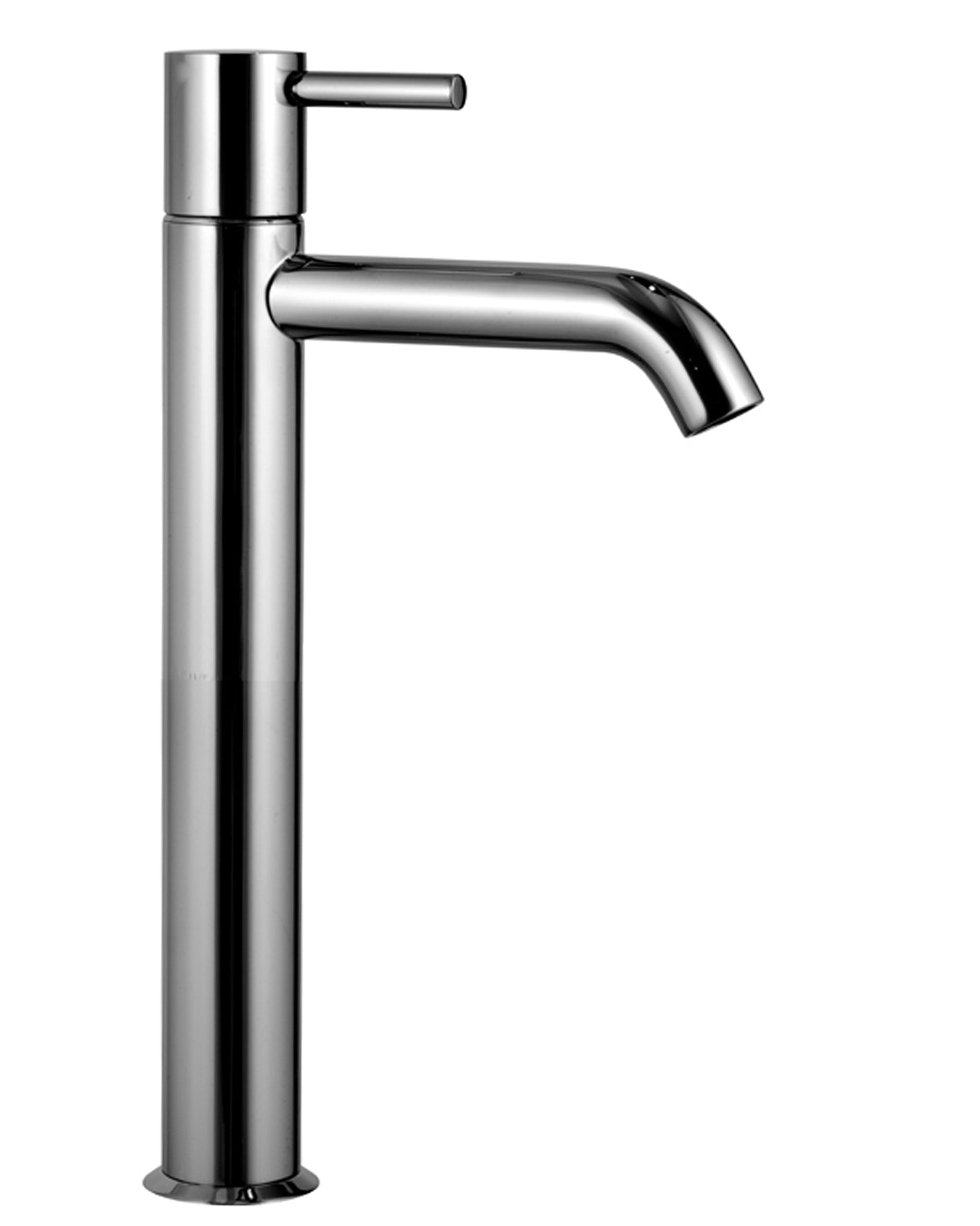 NOSTROMO MISCELATORE LAVABO ALTO MONOFORO BIANCO OPACO