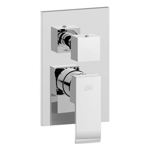 MISCELATORE INCASSO CON DEVIATORE CON 3 USCITE EFFE CROMO