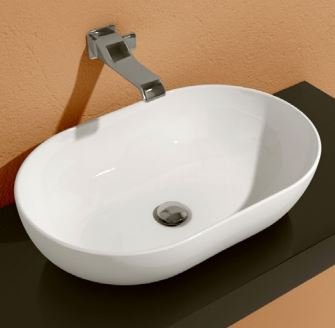 App Lavabo 62 Appoggio Bianco