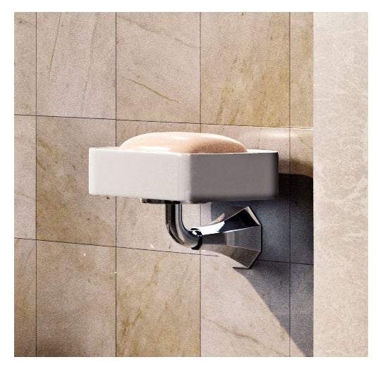 Evergreen Porta Sapone Cromo