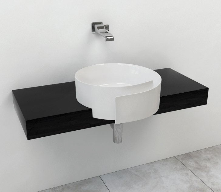 Mensola Forty6 80 250x40 Pi Blu Ultramarina