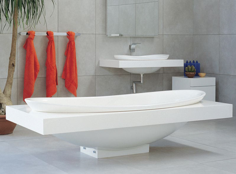 Mensola Vasca Cm 201 250 Rovere Moro