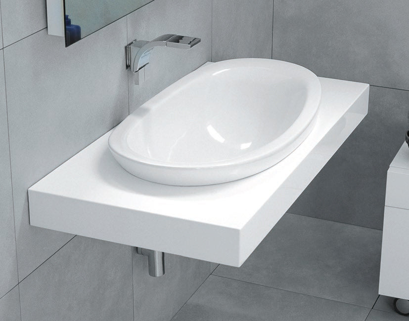 Mensola Lavabo 90 Cm 110 F c Nero