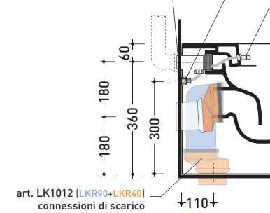 Set Per Scarico A Pavimento 100 120