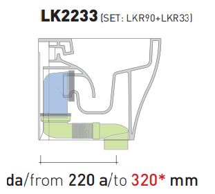 Set Per Scarico A Pavimento 220 330