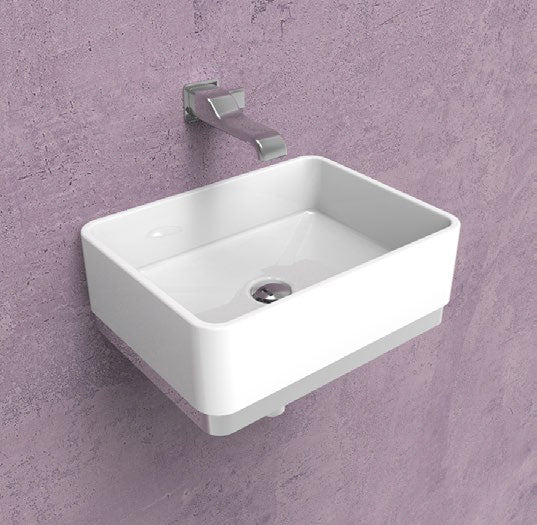 Lavabo Miniwash 48x36 Da Appoggio Sospeso Dec oro