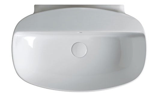 Lavabo 60 Nudaslim Con Piano Rubinetteria Fango