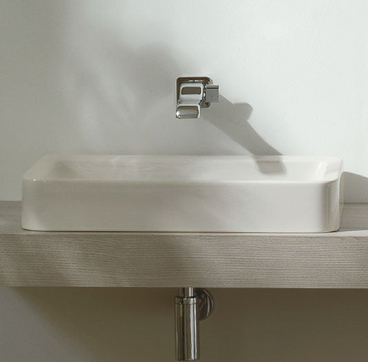 Nile Lavabo 62 Appoggio H10 Nero