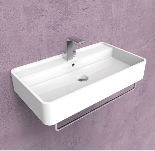 Portasciugamani Per Lavabo Miniwash 75 Cromo