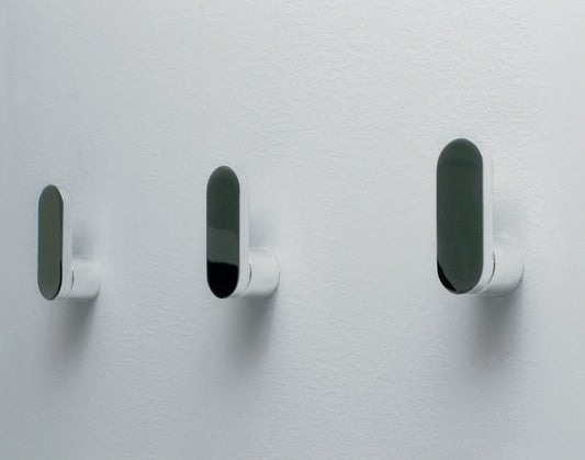 Two Portaccappatoio Cromo