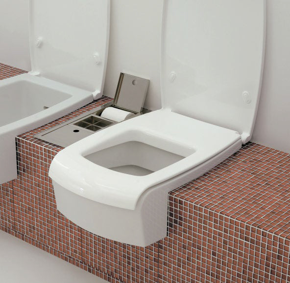 Vaso Una Semincasso Bianco