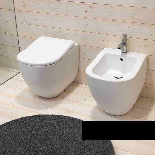 FLUID BIDET A TERRA NERO