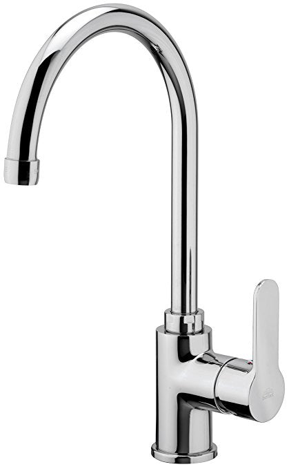 Miscelatore Lavello Blu Da Piano Cromo Lucido