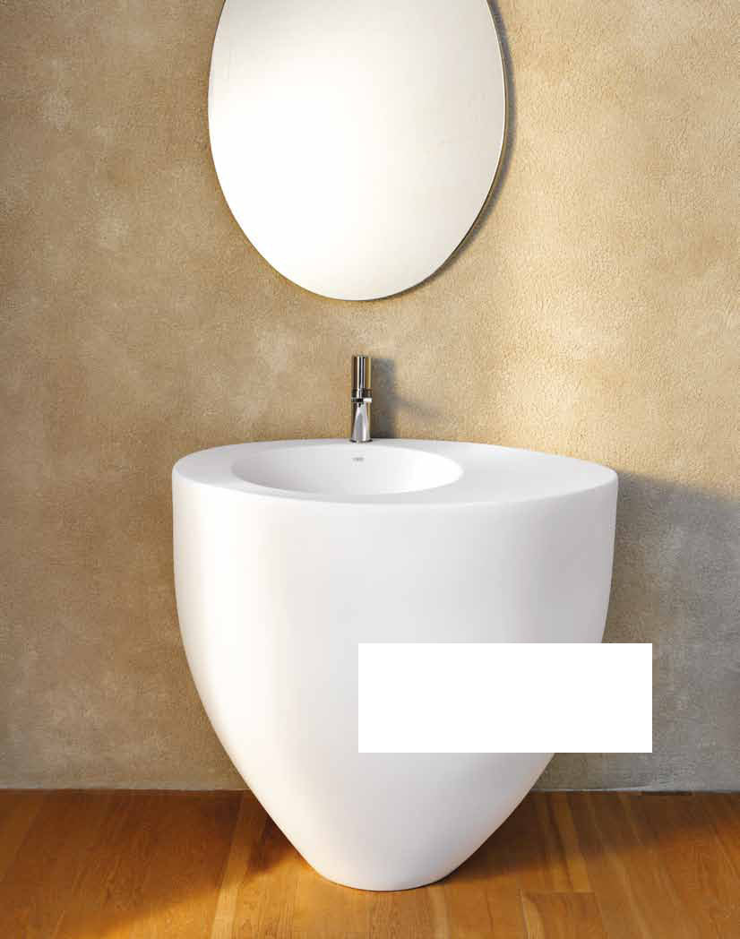 LE GIARE LAVABO FREESTANDING A PARETE AVENA