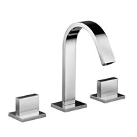 BATTERIA LAVABO SCARICO CLIK-CLAK (ZSCA050CR) LEV.PIATTA LEVEL CROMO