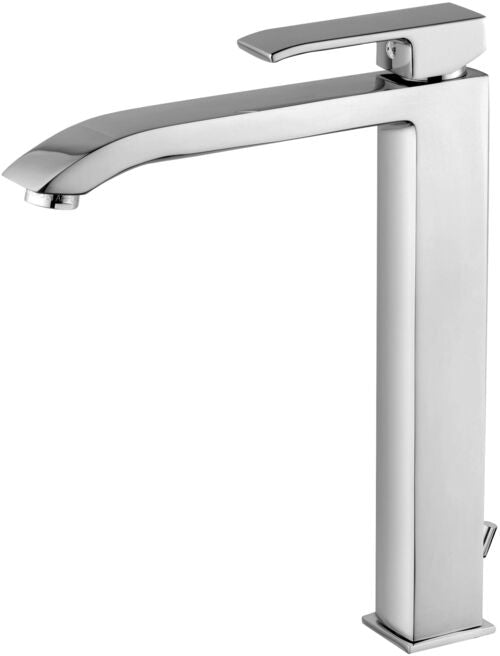 MISCELATORE LAVABO T/C CON SCARICO CLIC-CLAK 1"1/4 PROLUNGATO LEVA STANDARD LEVEL CROMO