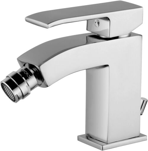 MISCELATORE BIDET SENZA A 1' 1/4 LEVA STANDARD LEVEL STEEL LOOKING