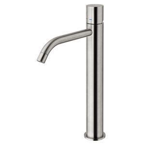 MISCELATORE LAVABO SENZA SCARICO PROLUNGATO CON LEVA CILINDRO SENZA PERNO LIGHT CROMO