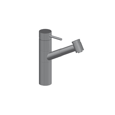 Lino Miscelatore Cucina Doccia Estraibile 2 Getti Oro