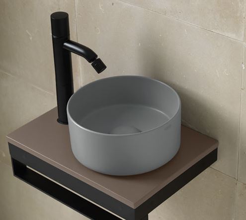 SHUI COMFORT LAVABO MINIMO TONDO AVENA
