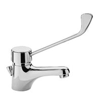 MISCELATORE LAVABO T/C LEVA CLINICA NETTUNO CROMO