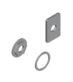 Online Kit Installazione A Pannello Per Canne E Prese Acqua Acciaio Inox Spazzolato