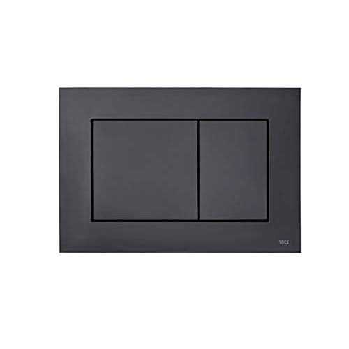 Tecenow Placca Wc 2t In Plastica Nero Opaco