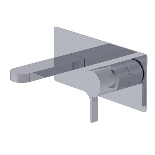 Miscelatore Monocomando Ad Incasso Per Lavabo Canna Sx Lmax 128mm Piastra Esterna Completo Di Parti Interne