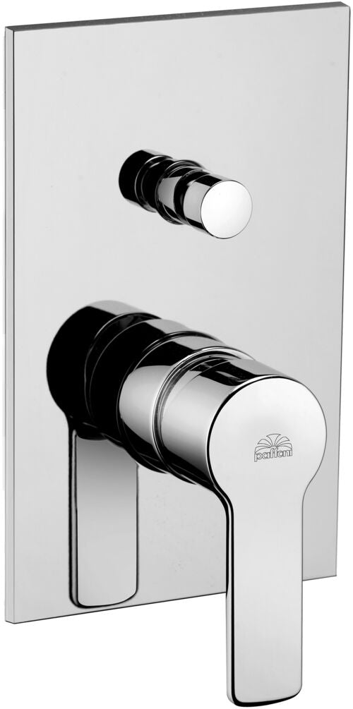 MISCELATORE INCASSO PIASTRA METALLO CON DEVIATORE RED