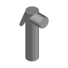 Doccetta Idro Scopino In Ottone Nickel Spazzolato