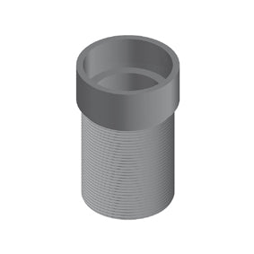 Prolunga Per Scarico Nickel Spazzolato