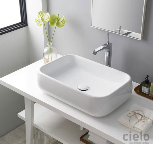 SHUI LAVABO D'APPOGGIO RETTANGOLARE 60 LINO