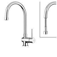 MISCELATORE LAVELLO DOCCETTA ESTRAIBILE STICK CROMO