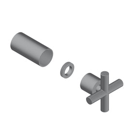 Maniglie Deviatore rubinetto Darresto Nickel Spazzolato