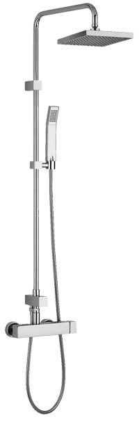 COLONNA FISSA LEVEL PLUS CON DEV+D.LEVEL+SOF.SYNCRO SENZA MISCELATORE CROMO