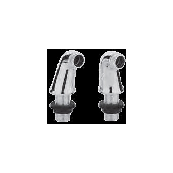 SET ECCENTRICI BORDO VASCA LUSSO D-S (2 PEZZI) MM.100