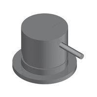 Zero Miscelatore Da Appoggio O Per Installazione Pannello Versione Ecologica Acciaio Inox Spazzolato