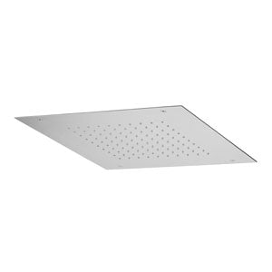 SOFFIONE AD INCASSO SOFFITTO QUADRO NEW YORK 430 PER 430 IN METALLO SOLO PIOGGIA CROMO