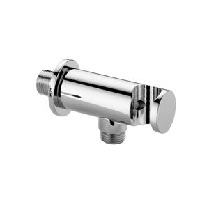 SUPPORTO INCASSO CON STOP PER KIT IDROSCOPINO CROMATO CROMO