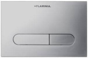 Bound Placca Scarico Cromo Satinato