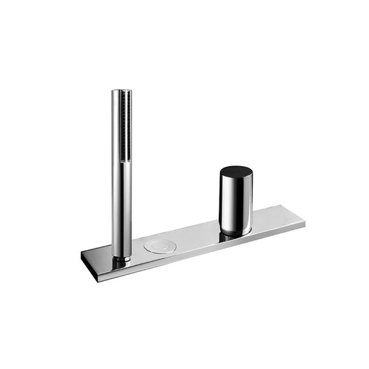 MILANO GRUPPO BORDO VASCA MATT GUN METAL PVD