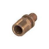 Teceflex Racc Diritto Maschio 25x1 m Bronzo