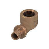 Teceflex Racc Manicotto Femm 16x1 2 f Bronzo