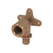 Teceflex Terminale C flangia 20x1 2 f Bronzo